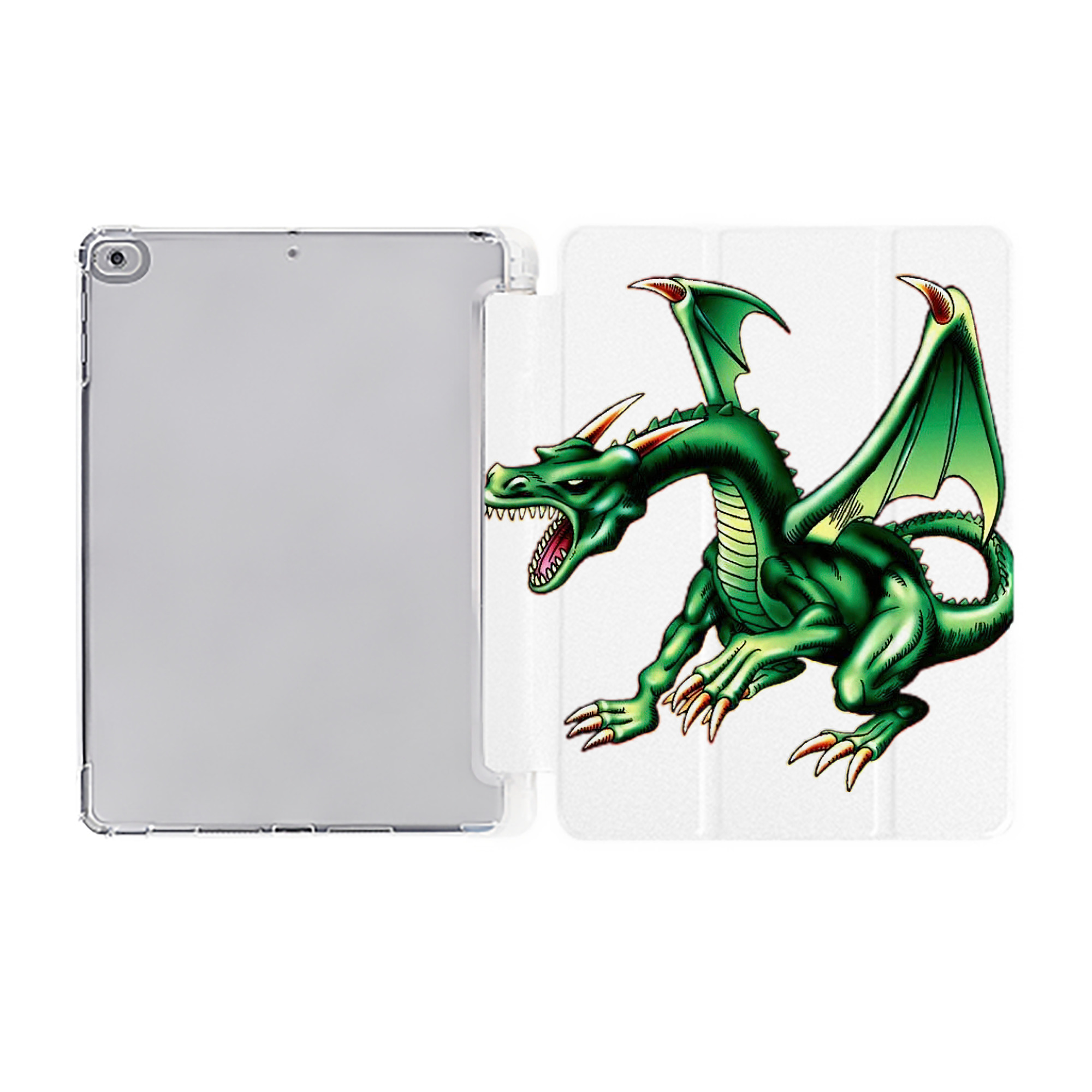 （画像用） 遊☆戯☆王 Yu-Gi-Oh! IPad ケース ペン収納付き 三つ折りスタンド PUレザー×シリコン 対応機種9.5/10.5/10.9インチ